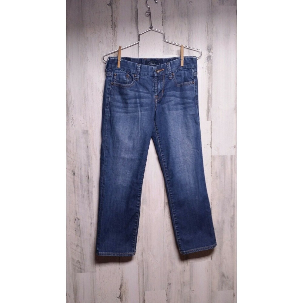 Lucky Brand Womens Sweet Jean Crop Denim Jeans Size 0 25 Ankle 30x24.5